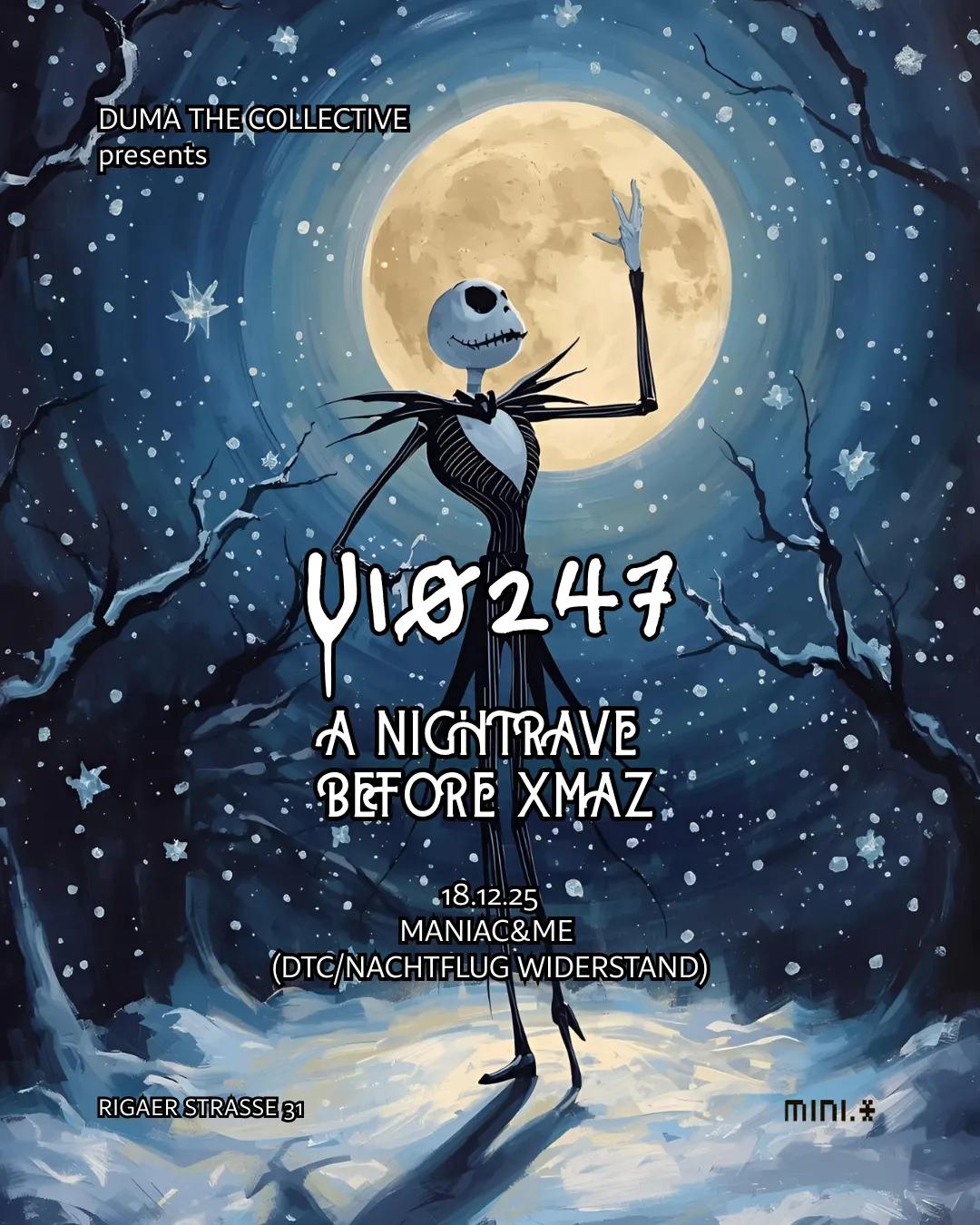 'U10247: A Nightrave Before Xmaz' Feat Maniac&Me