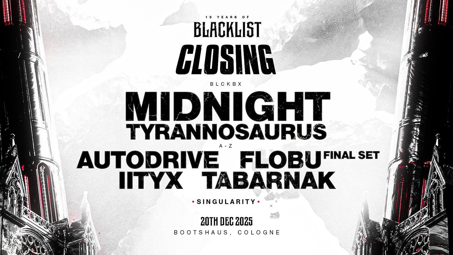 Blacklist Pres. Midnight Tyrannosaurus