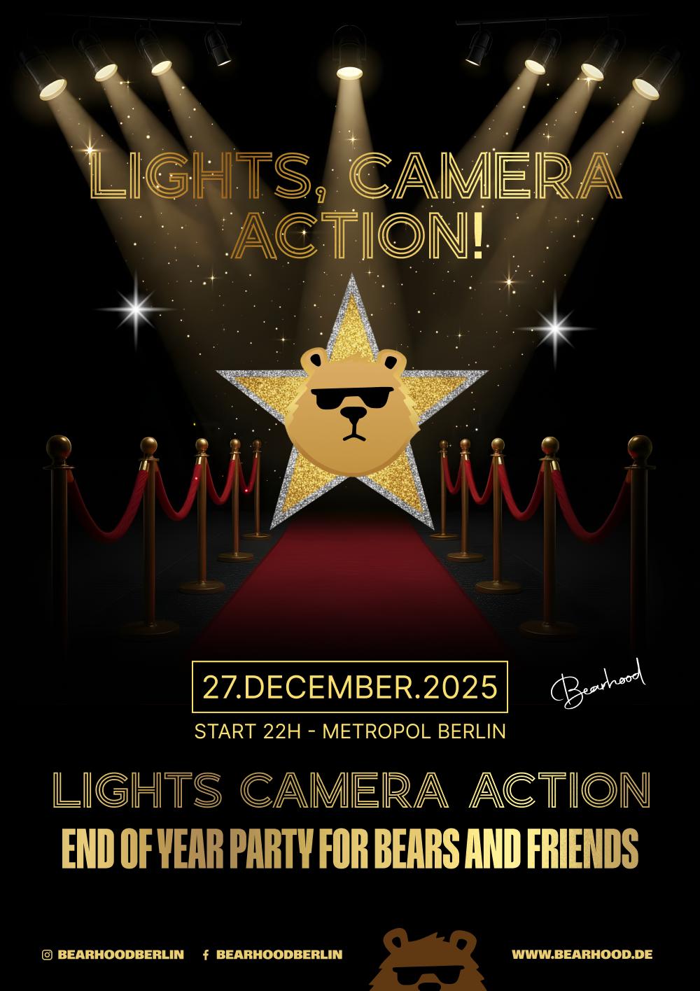 Lights - Camera - Action! - A Party For The Gay Bear Community