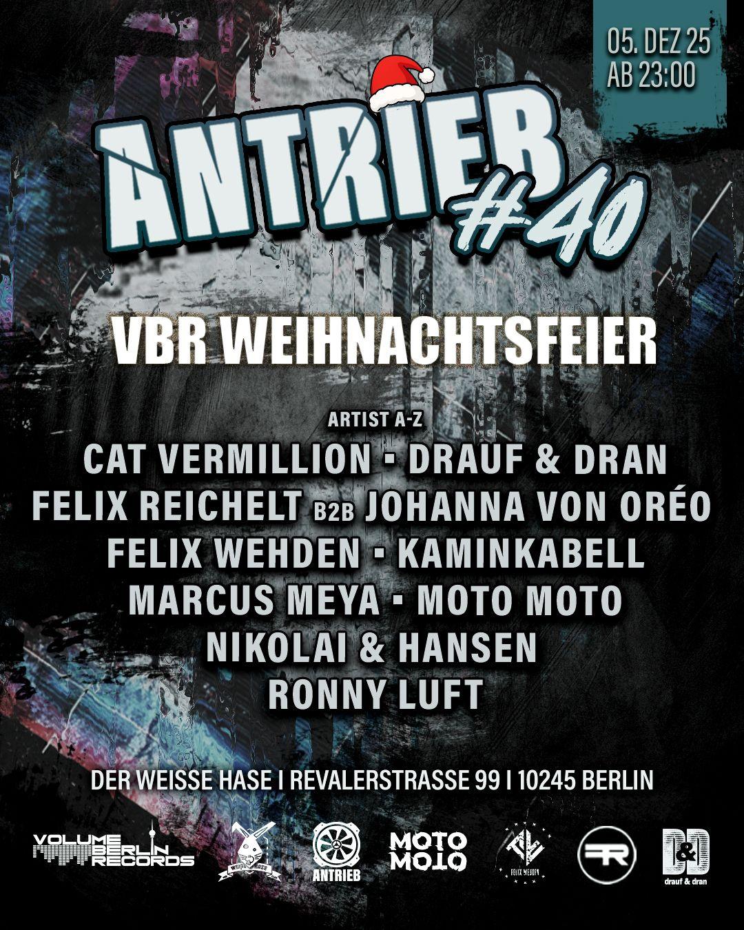 Antrieb #40 With Moto Moto / Vbr Weihnachtsfeier