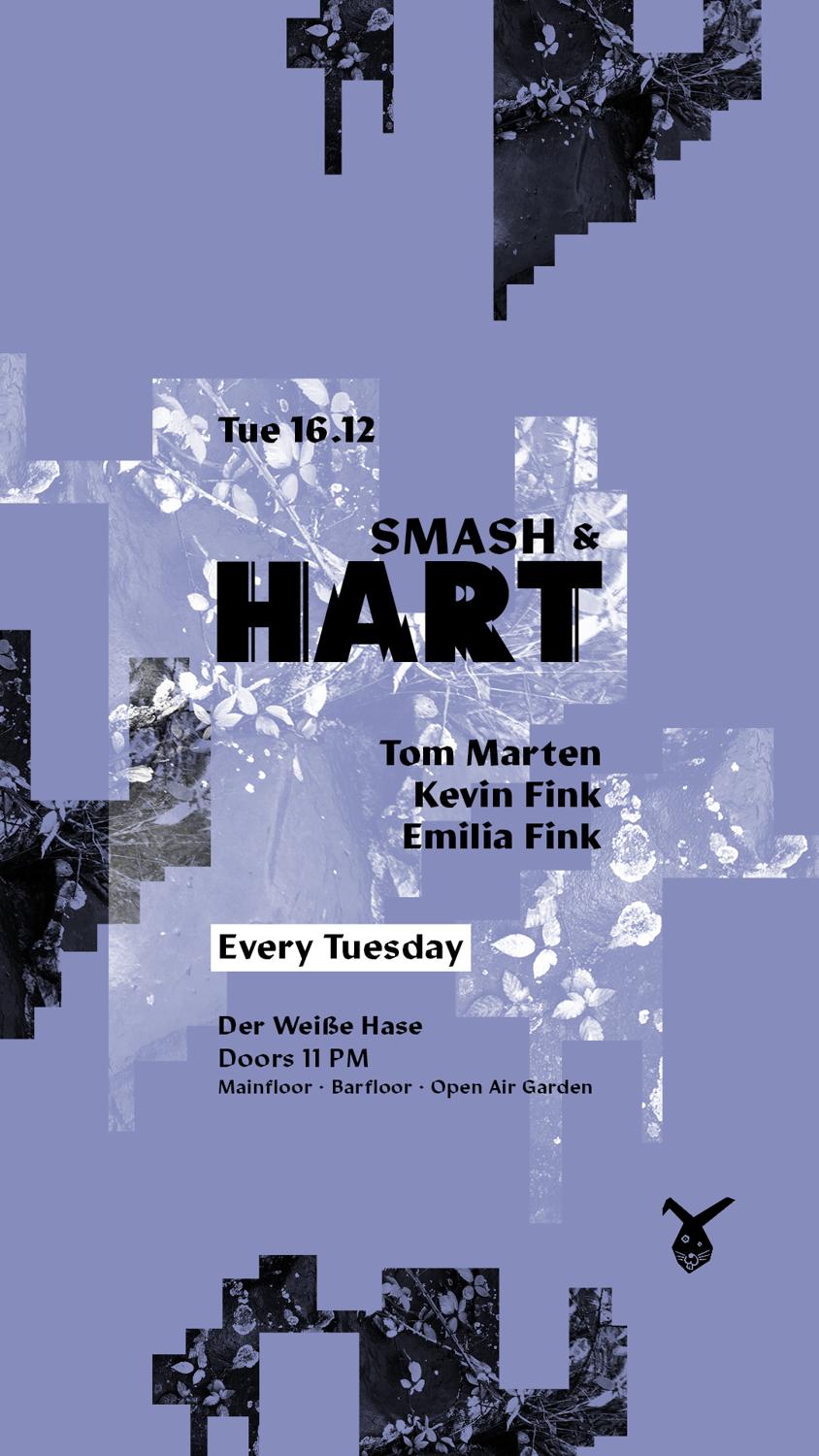 Smash & Hart ◢◤ Tuesday Rave [Free Entry Until Midnight*]
