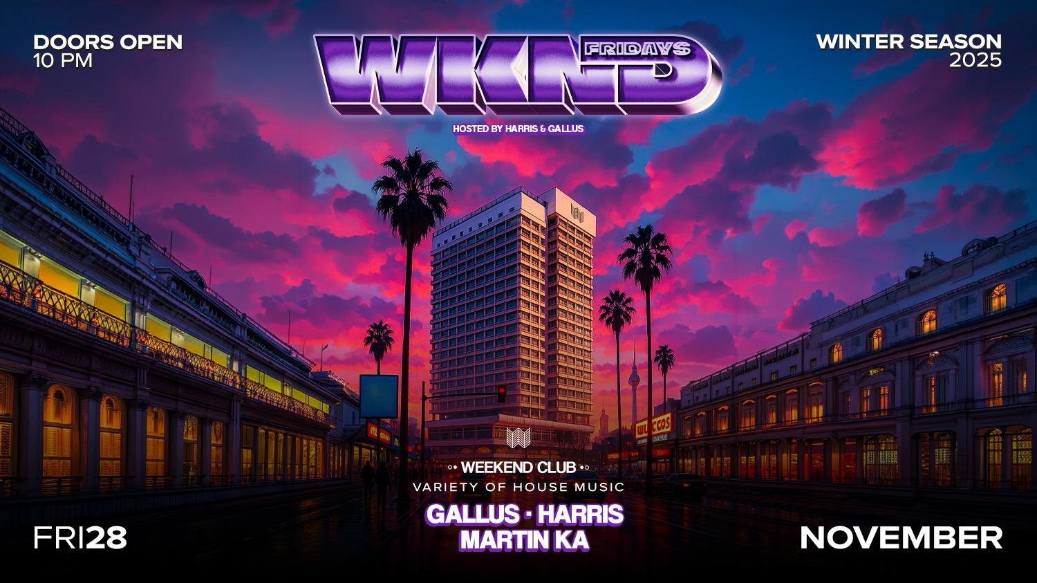 Wknd Hosted By Harris & Gallus