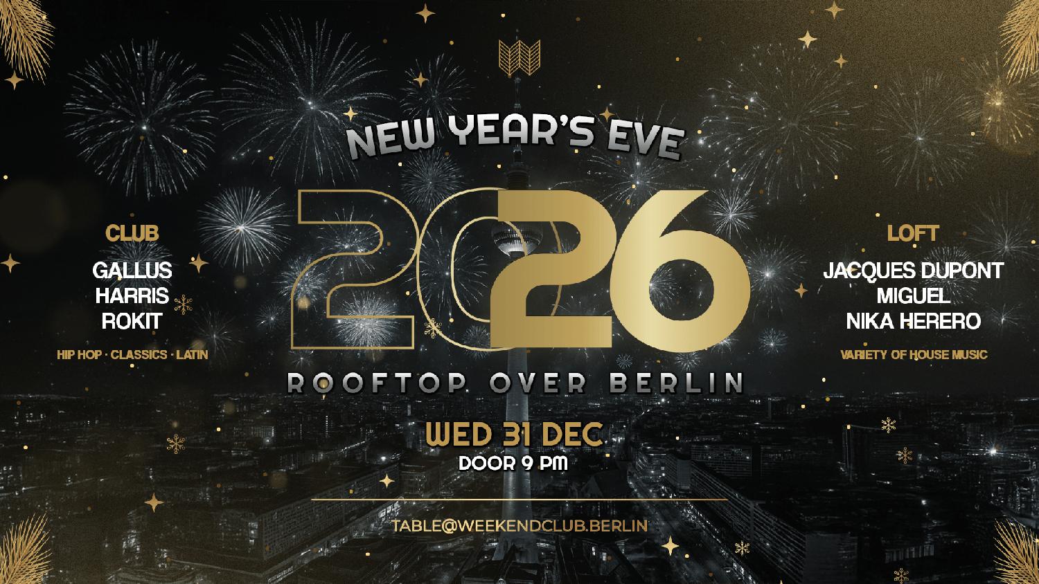 New Year'S Eve - Rooftop Over Berlin