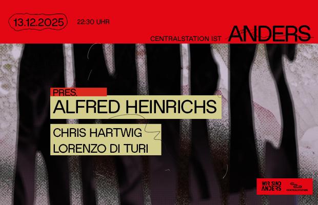 Centralstation Ist Anders Pres. Alfred Heinrichs
