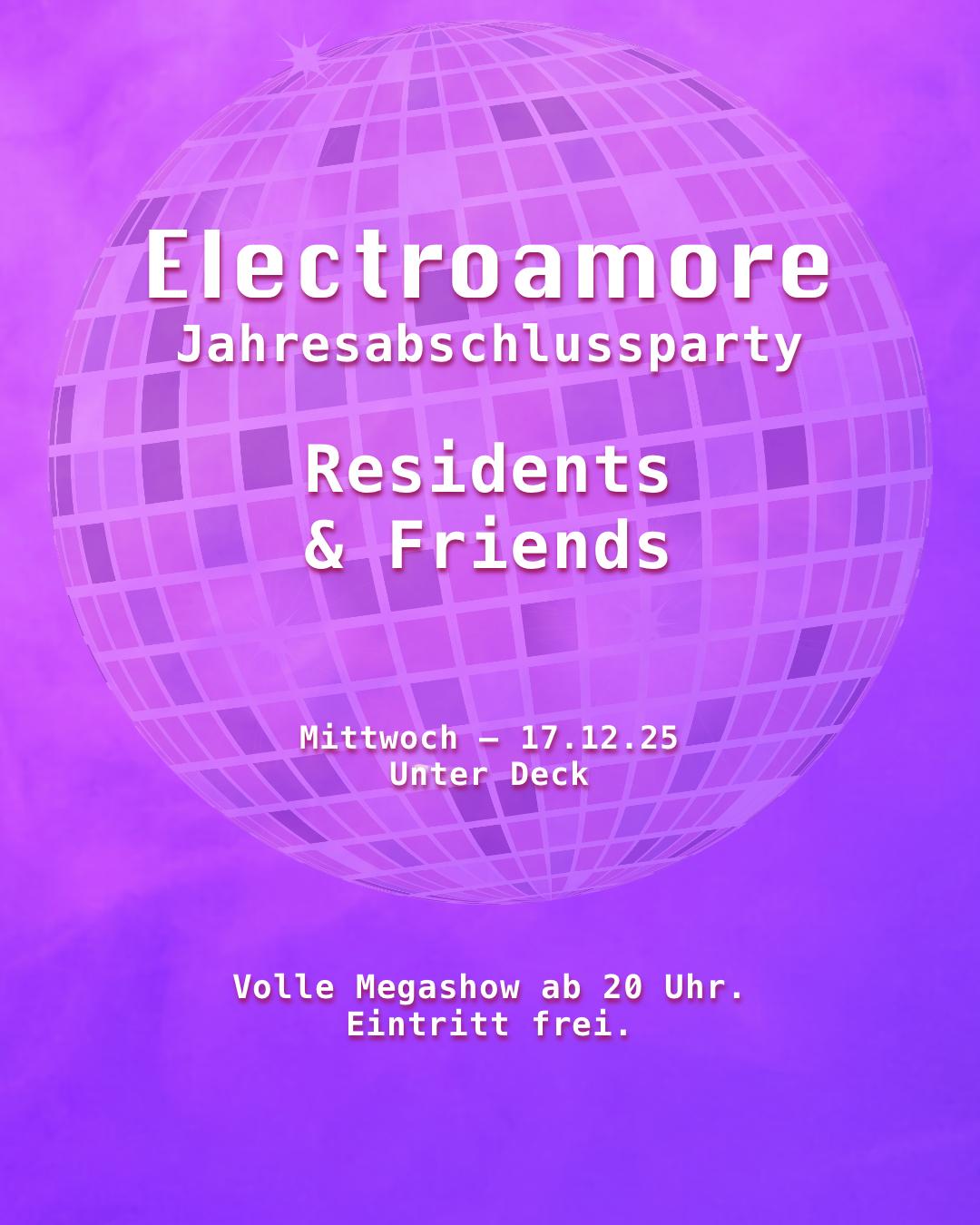 Electroamore Jahresabschlussparty