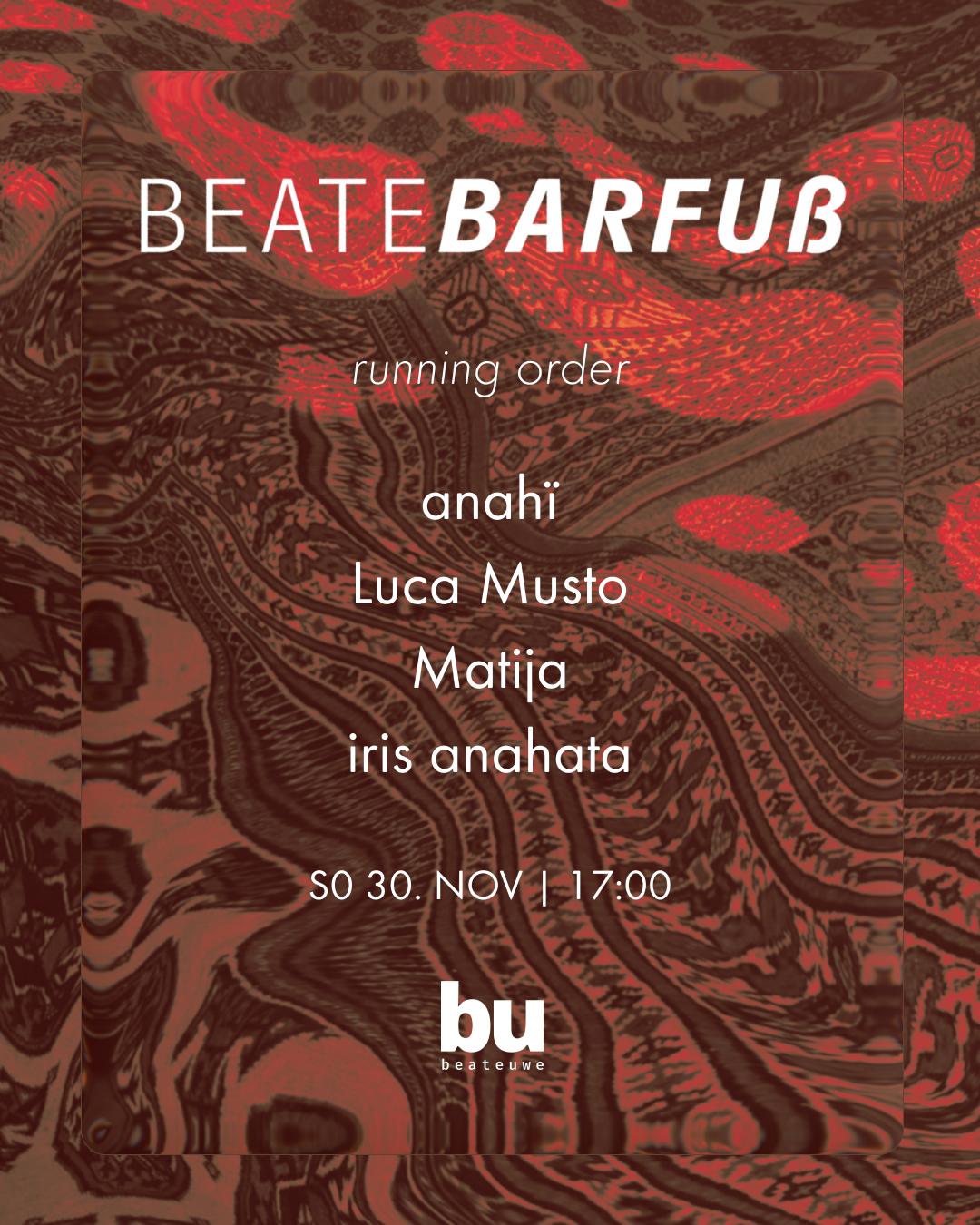Beate Barfuß /// Anahï, Luca Musto, Matija, Iris Anahata