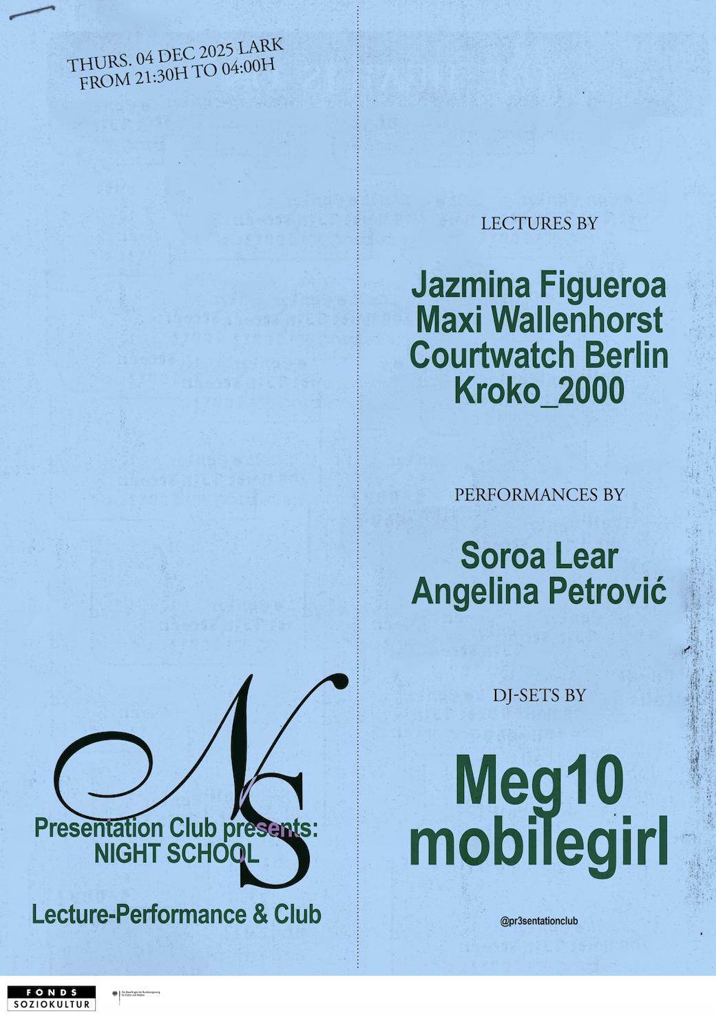 Presentation Club Presents: Night School