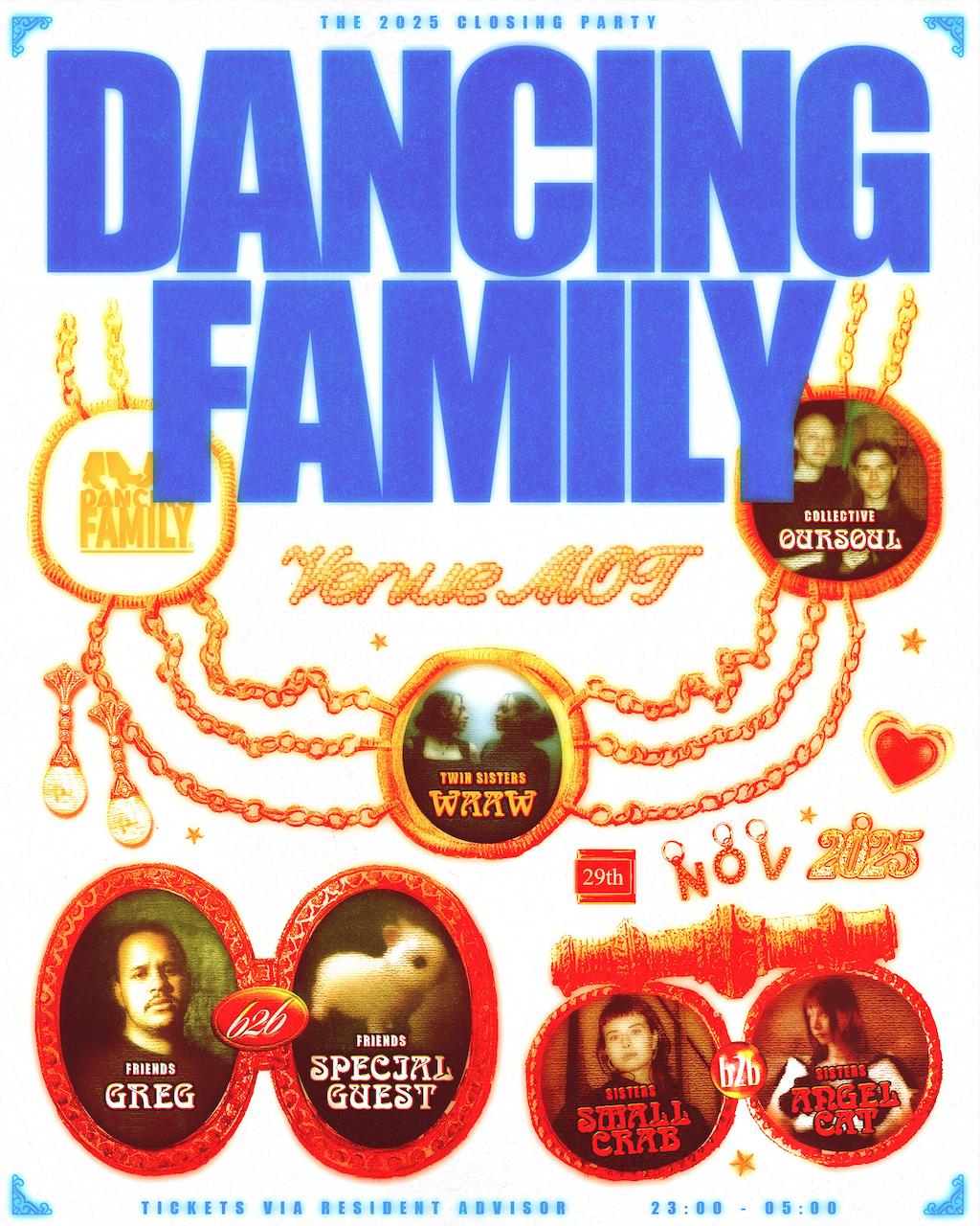 Dancing Family: Gяeg B2B Special Guest, Small Crab B2B Angel Cat, Oursoul, Waaw