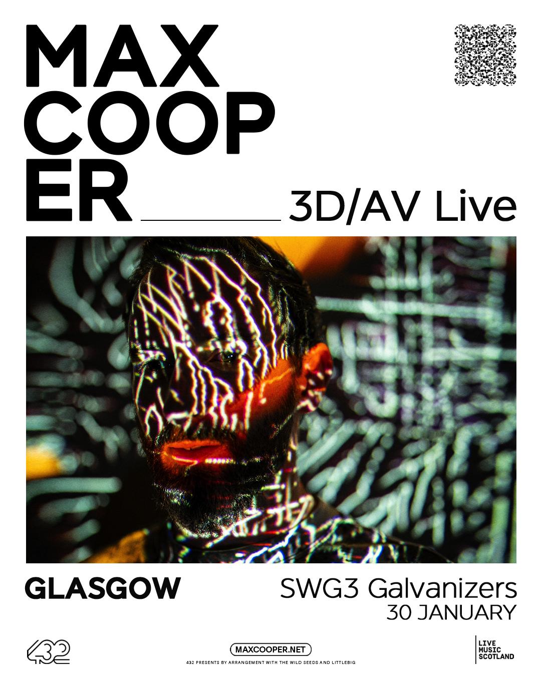 Max Cooper - 3D / Av Live
