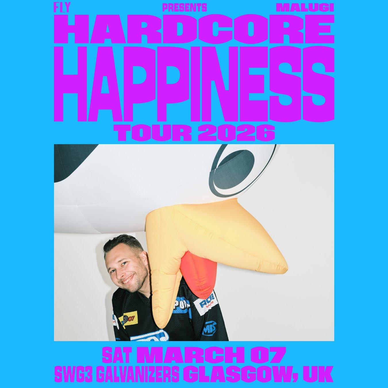 Fly // Malugi Hardcore Happiness Tour // Glasgow