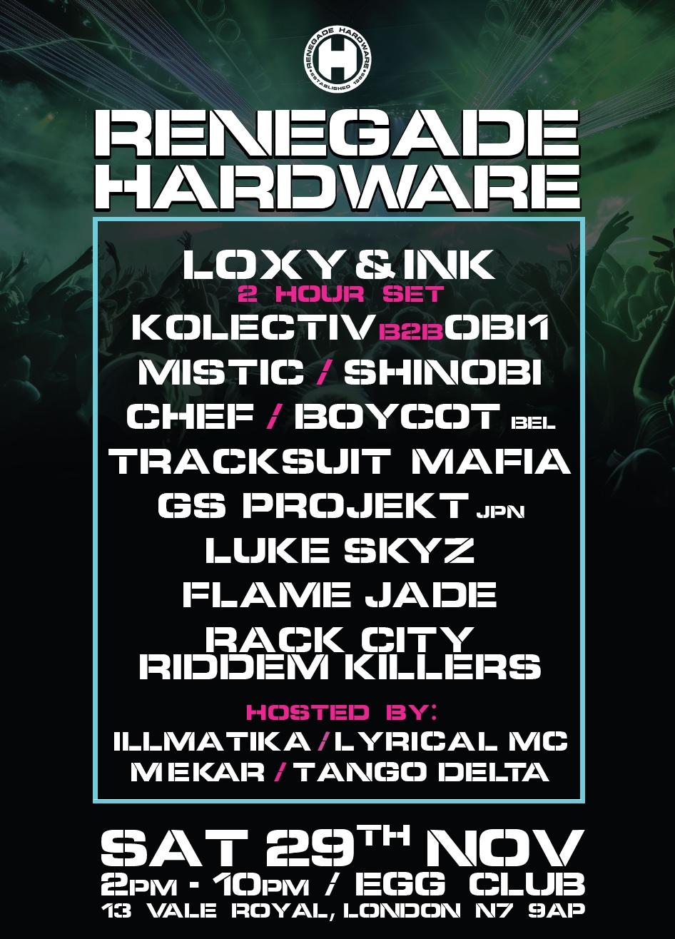 Renegade Hardware - Loxy B2B Ink, Kolectiv B2B Ob1