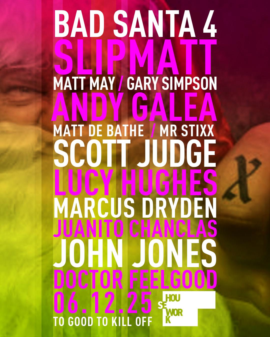 Housework Presents Bad Santa