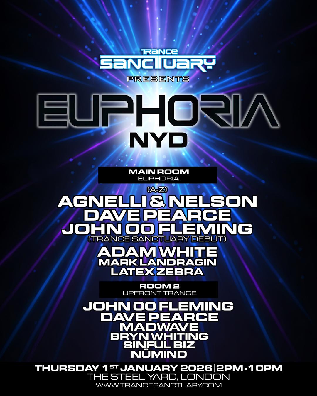 Trance Sanctuary Presents Euphoria Nyd