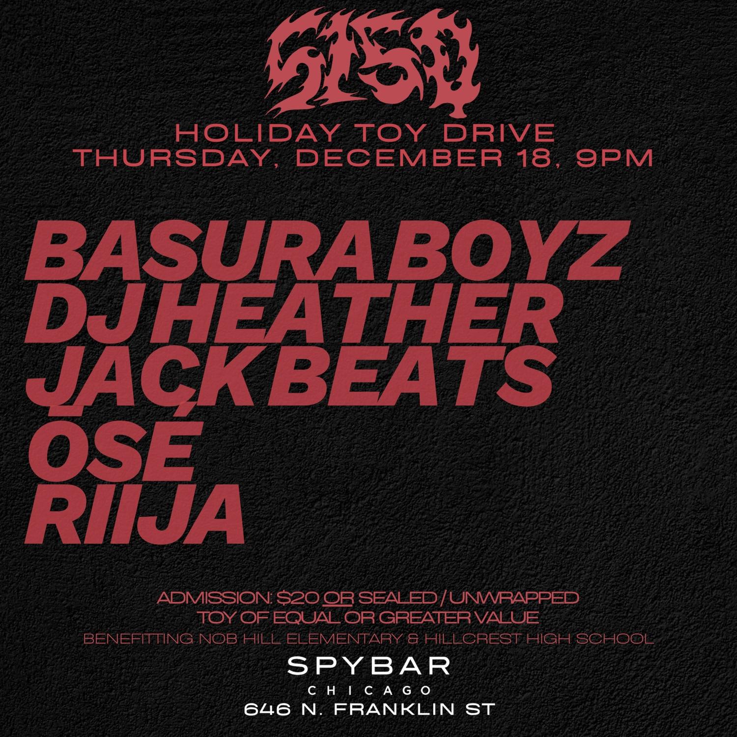 5150 Holiday Toy Drive