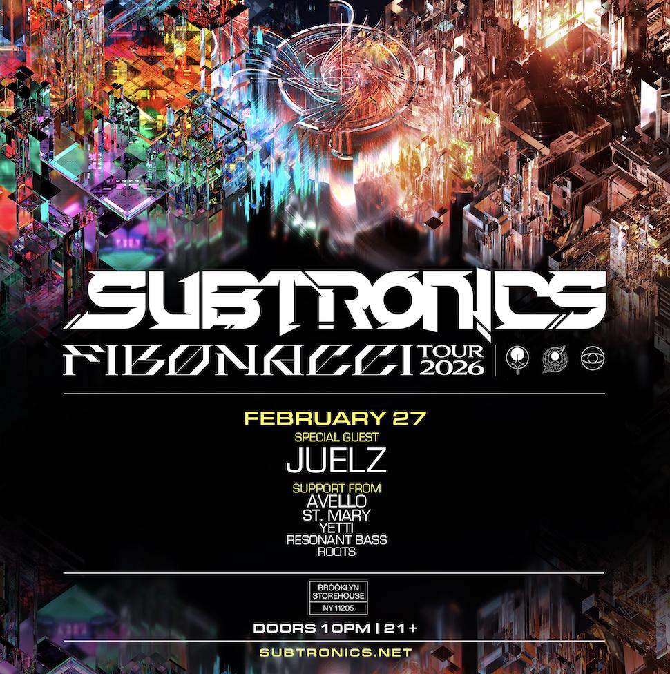 Subtronics Fibonacci Tour 2026 (Friday)