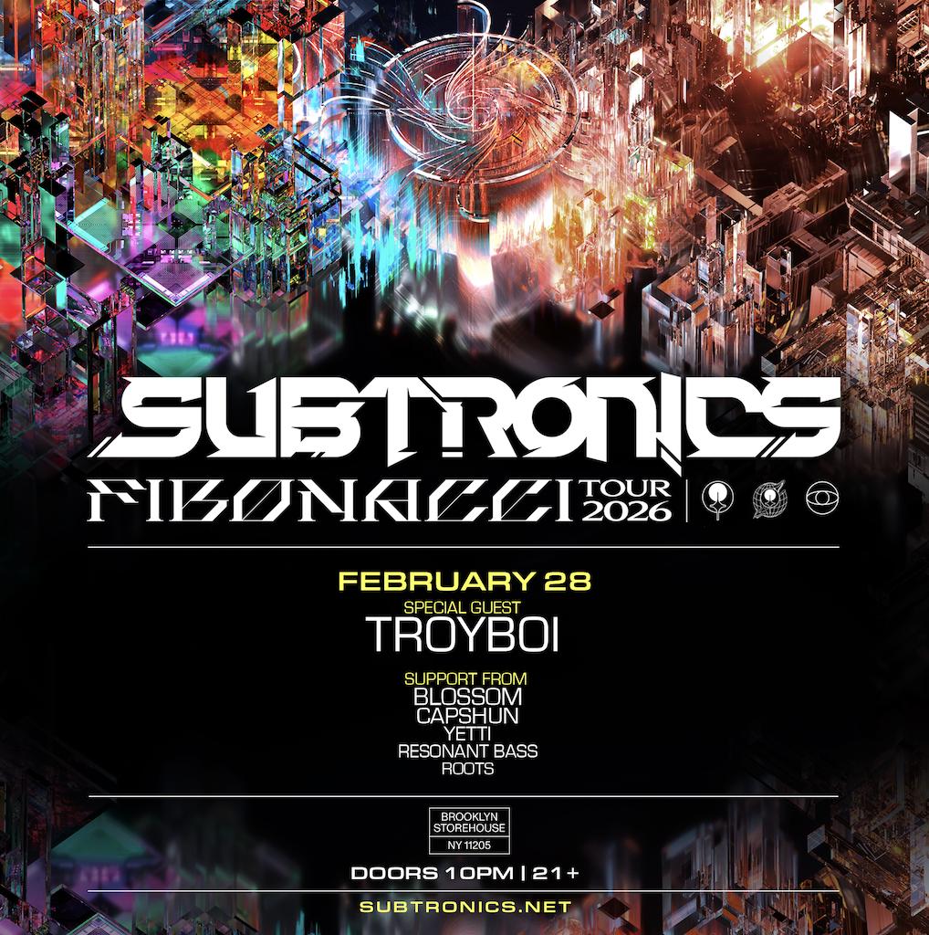 Subtronics Fibonacci Tour 2026 (Saturday)