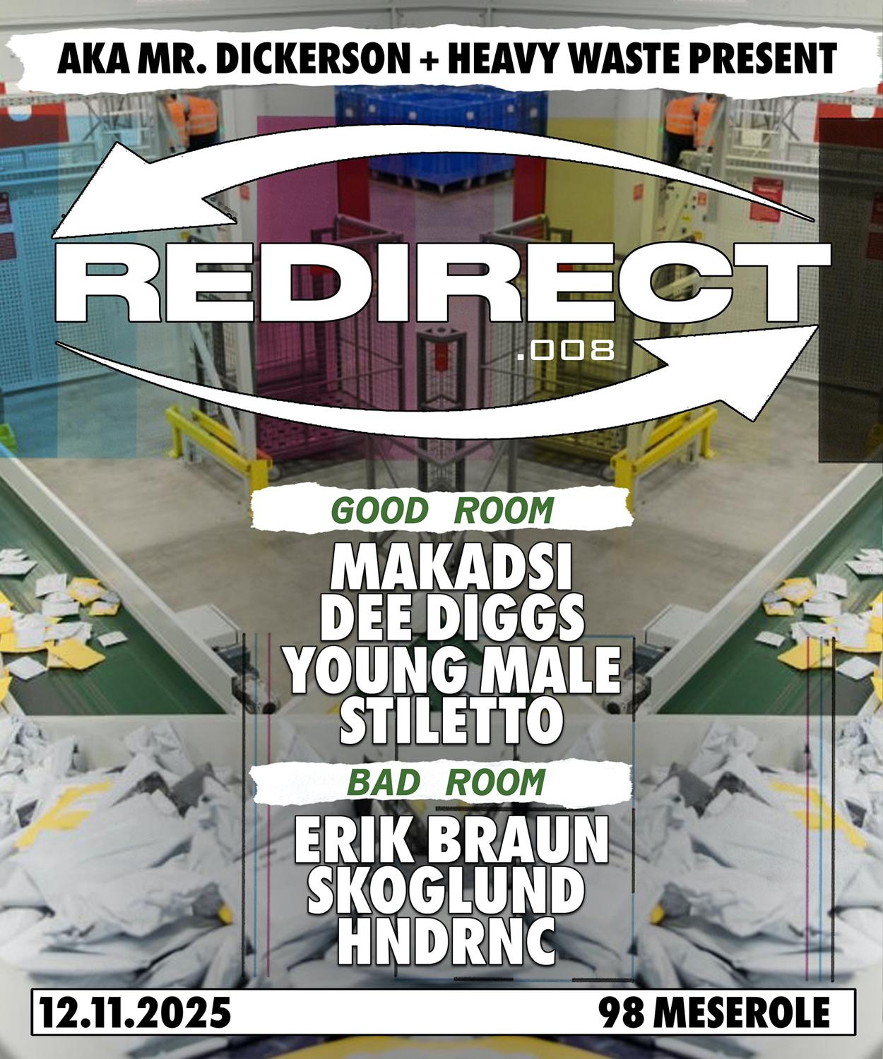 Redirect: Makadsi, Dee Diggs, Young Male, Stiletto, Erik Braun, Hndrnc, Skoglund