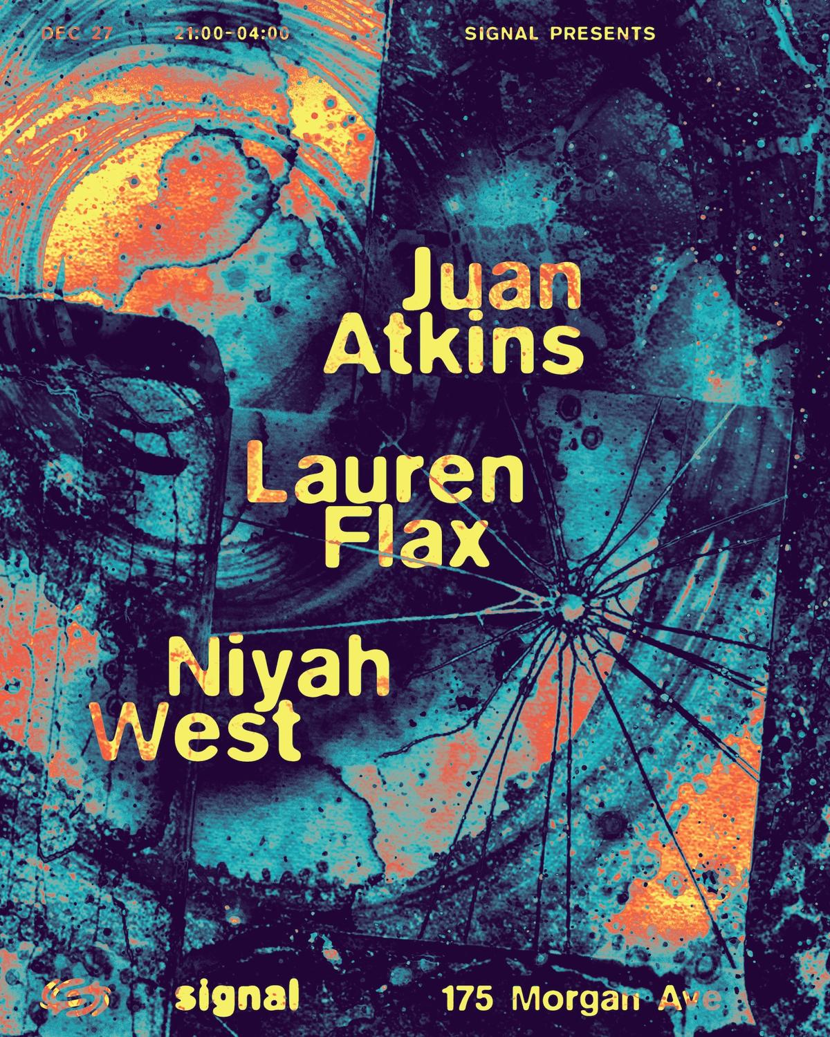 Juan Atkins, Lauren Flax, Niyah West