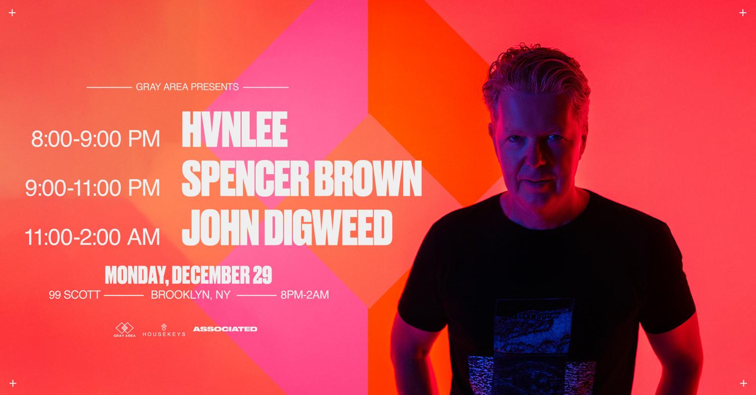 John Digweed & Spencer Brown *New Years Week*