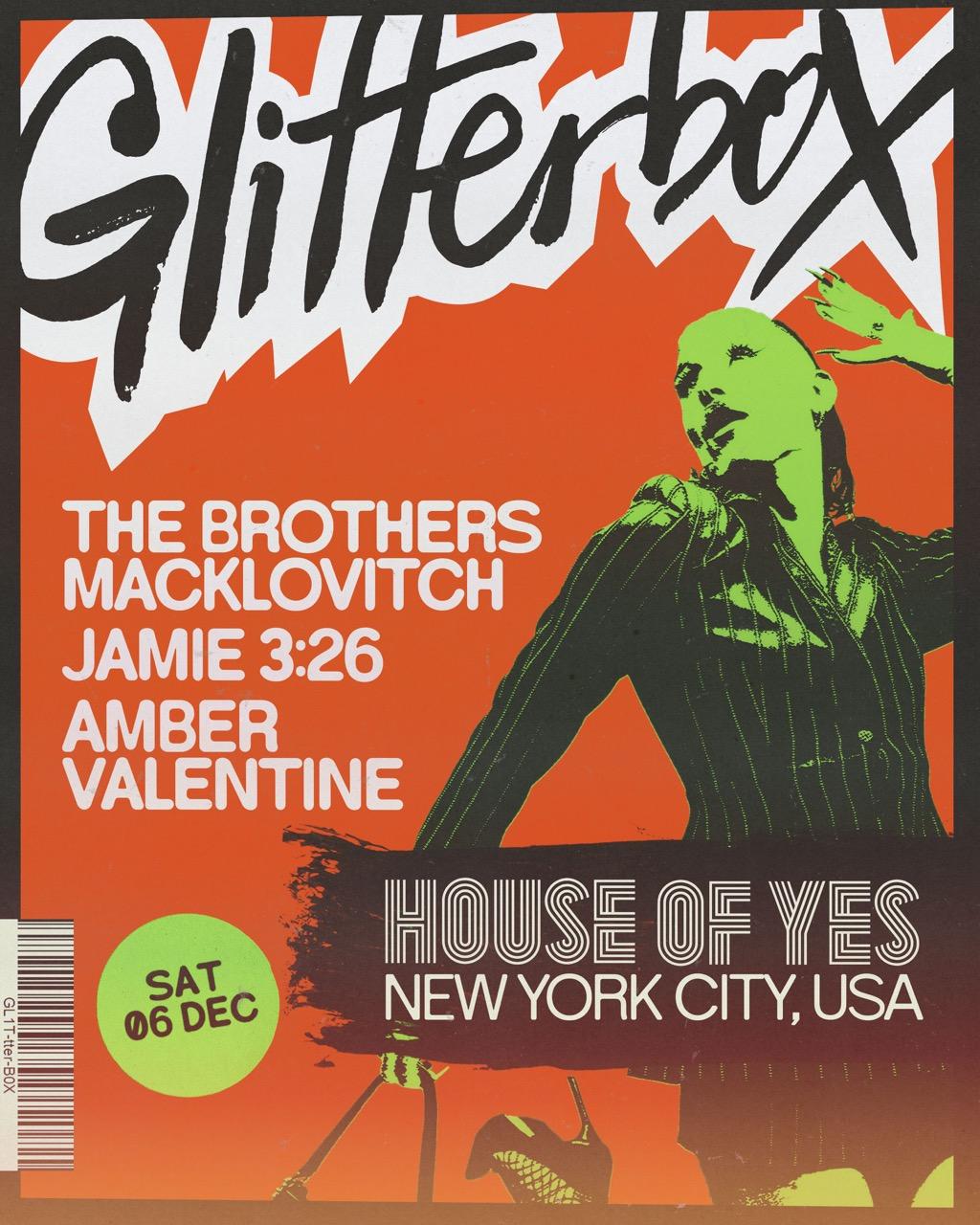 Glitterbox: The Brothers Macklovitch • Jamie 3:26 • Amber Valentine
