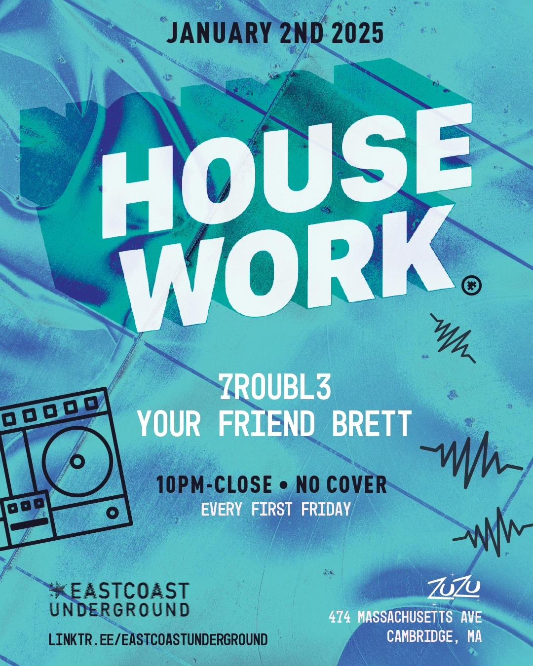 House Work: 7Troubl3 + Your Friend Brett