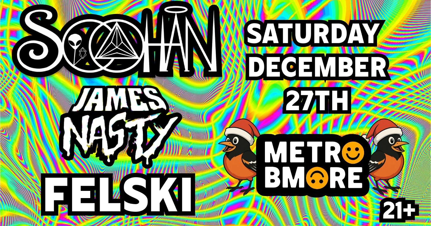 Soohan With James Nasty And Felski At Metro Baltimore