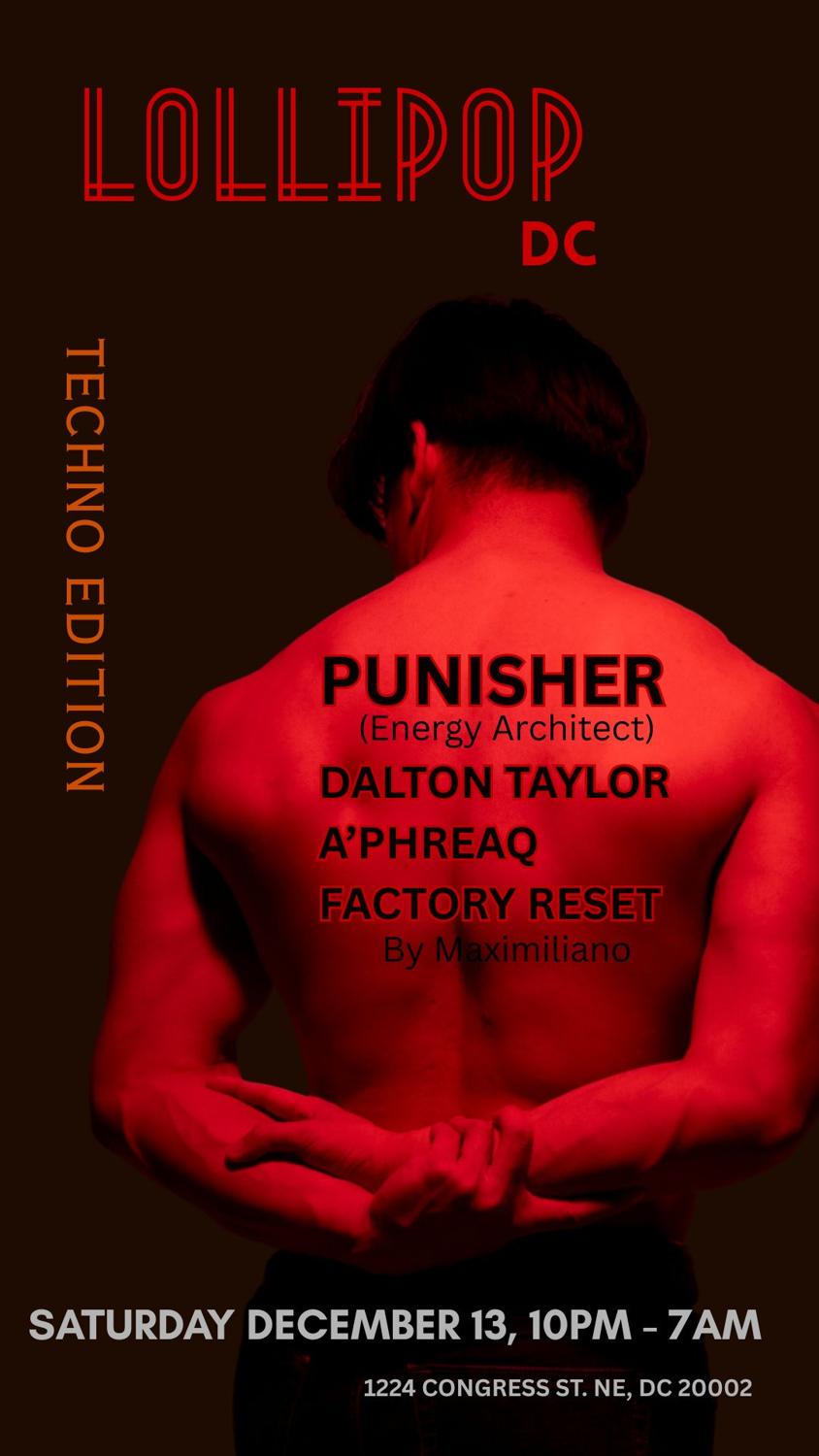 Lollipop Dc: Techno Edition - Punisher - Dalton Taylor - A'Phreaq - Factory Reset