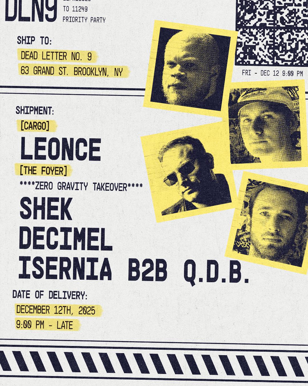 Leonce, Lady Harley, Lacaty, Shek, Decimel, Isnernia + Q.D.B