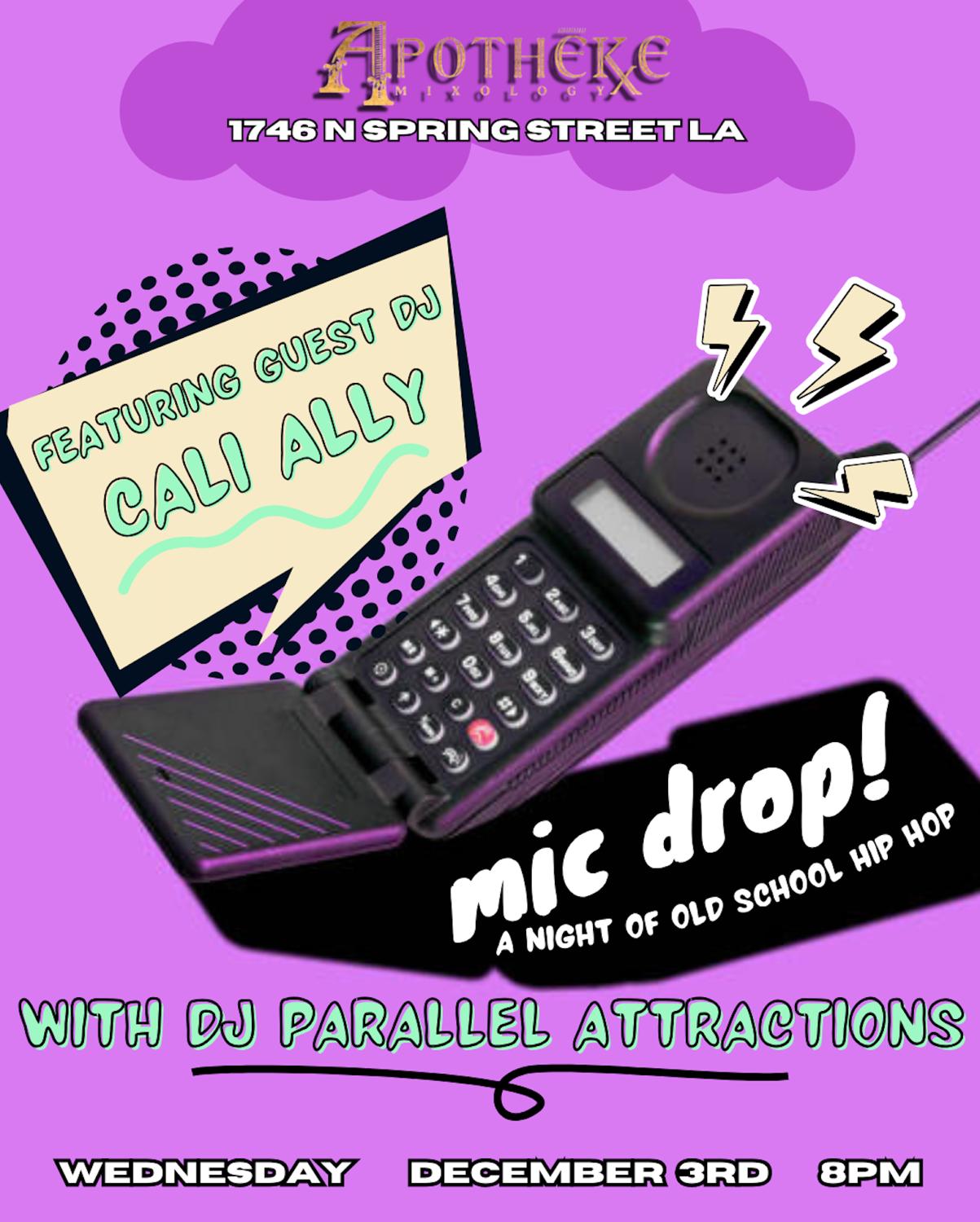 Mic Drop! A Night Of Old School Hip Hop