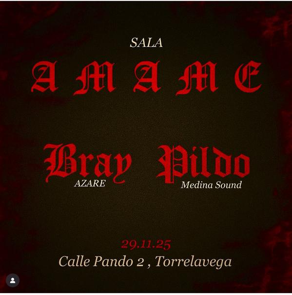 A.M.A.M.E - Sab 29 - Bray - Pildo - A.M.A.M.E X Azare Club