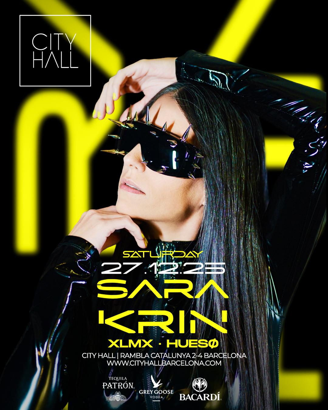 Sara Krin L Main Room And Agressive Hard In Backstage Room 2 L City Hall Barcelona Official