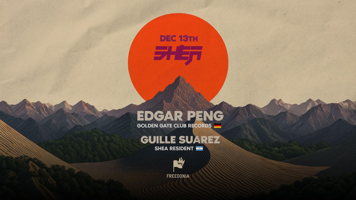 Shea With Edgar Peng @ Freedonia