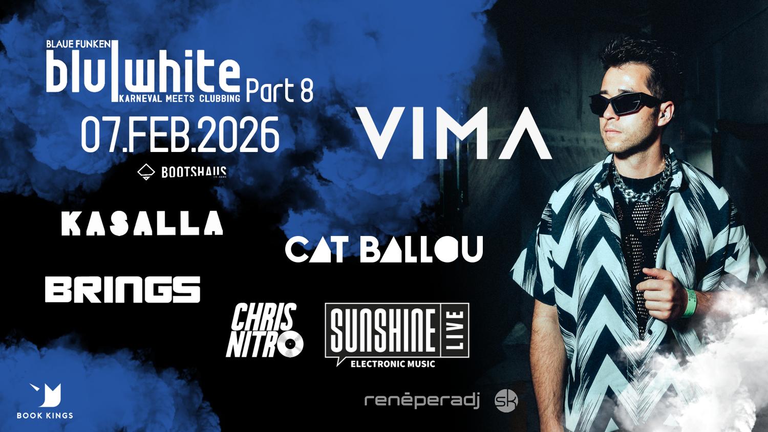 Blu|White - Karneval Meets Clubbing Vol.8