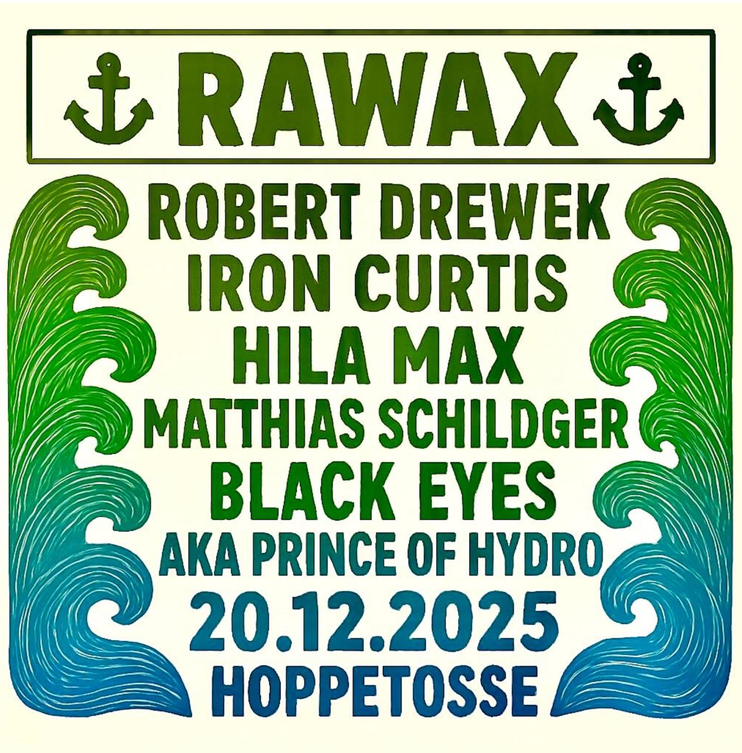 Rawax Label Night @ Hoppetosse 20.12.25