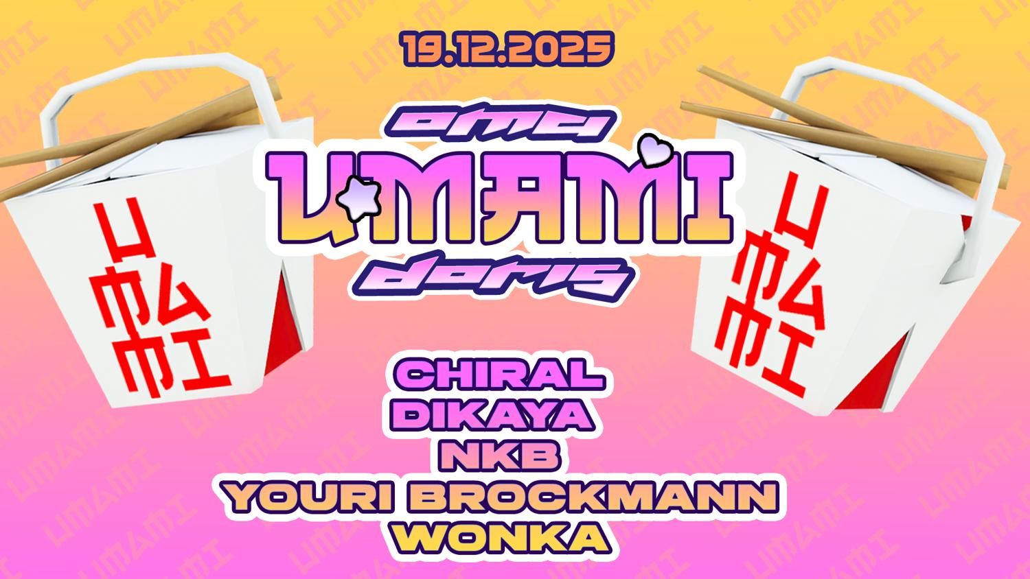 Umami With Dikaya, Youri Brockmann, Wonka – Raw Techno / Groovy Techno