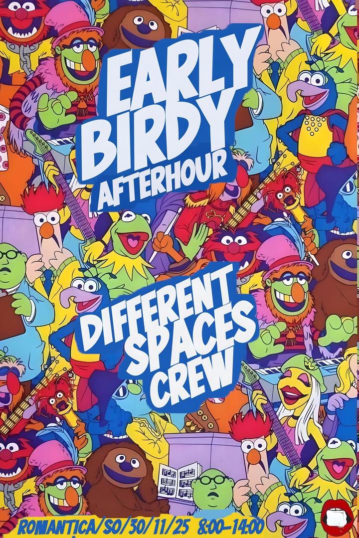 Early Birdy Afterhour Bis 14 Uhr Mit Different Spaces Crew (Lehmann)
