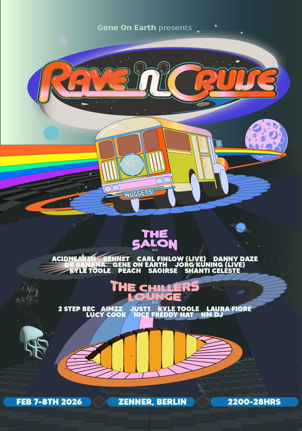 Gene On Earth Presents Rave 'N' Cruise