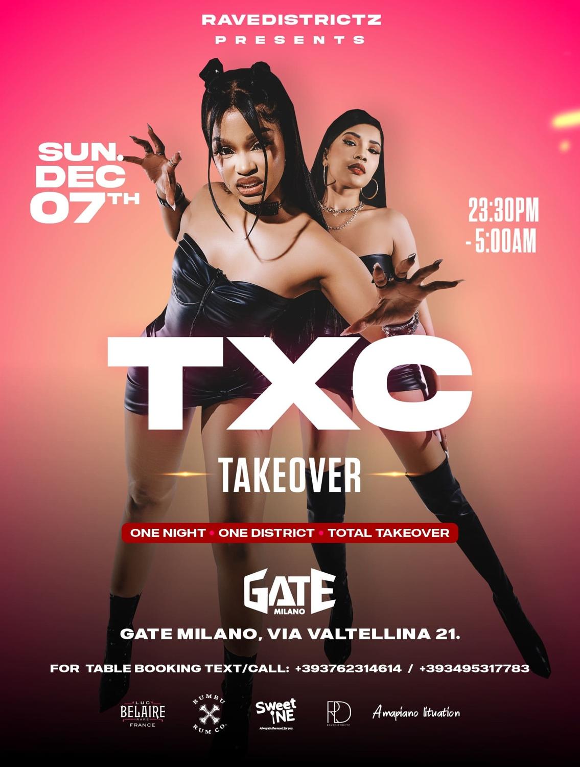 Ravedistrictz Presents: Txc Live