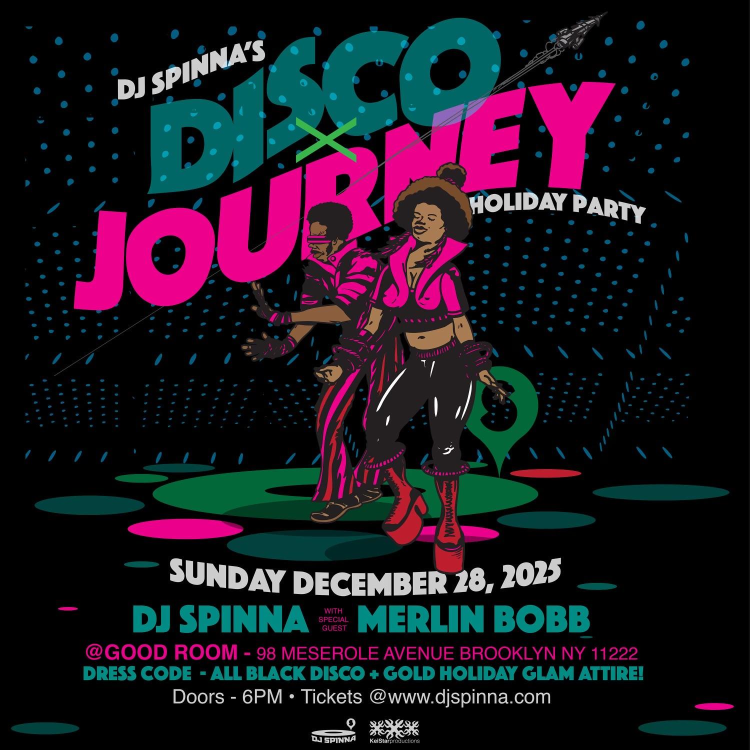 Dj Spinna'S Disco X Journey Party - Holiday Edition