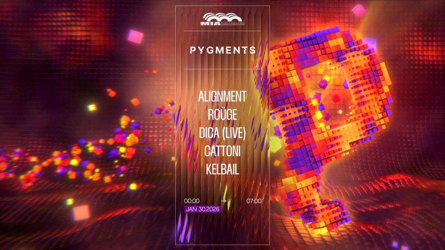 Pygments: Alignment, Roüge, Dica Live, Cattoni & Kelbail