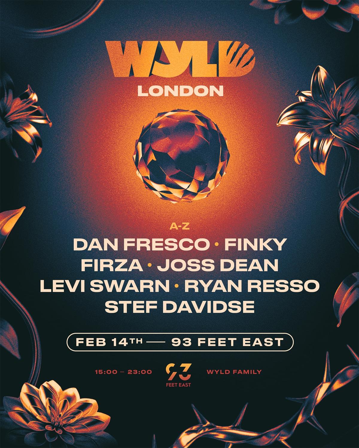 Wyld London: Ryan Resso, Joss Dean, Stef Davidse, Finky, Dan Fresco