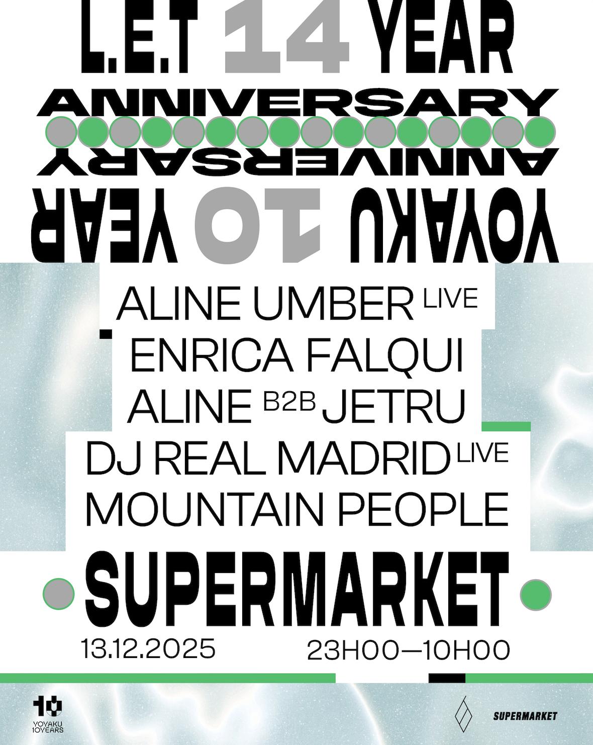 14 Years L.E.T X 10 Years Yoyaku