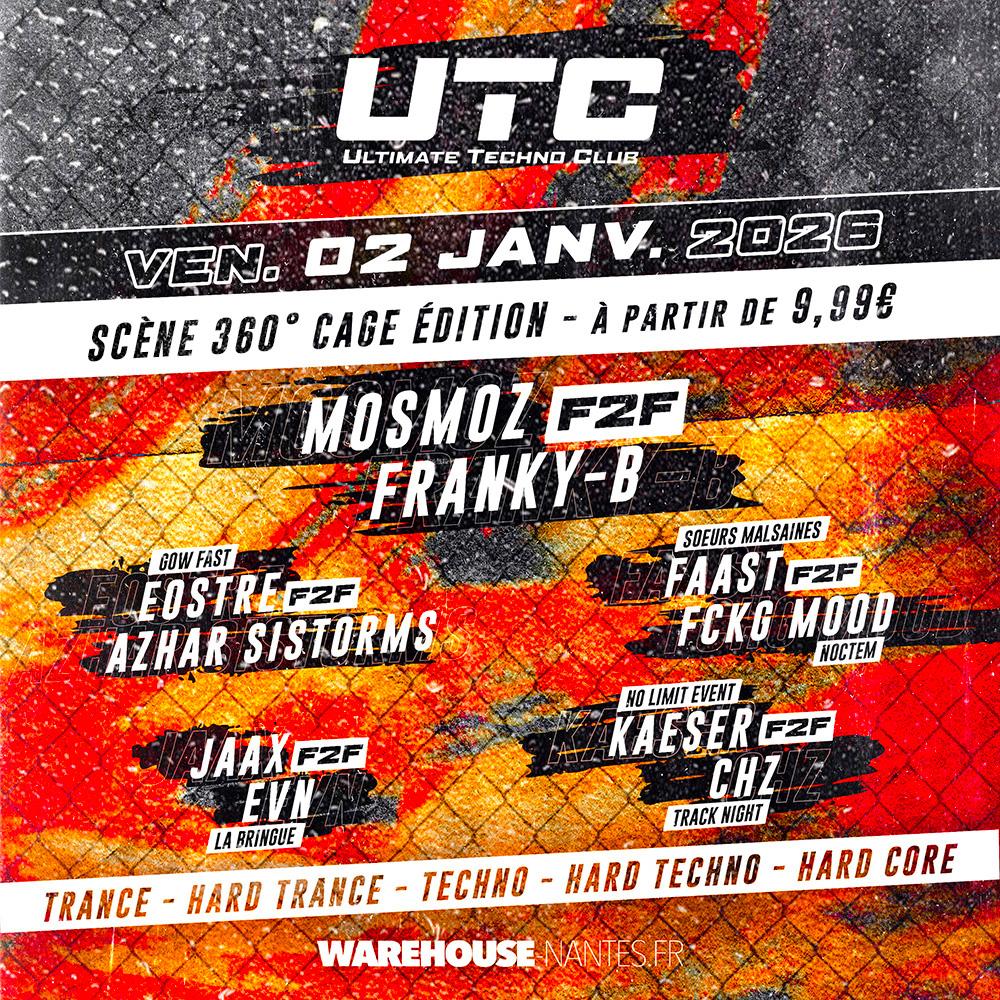 Ultimate Techno Club - 360° Octogone Cage