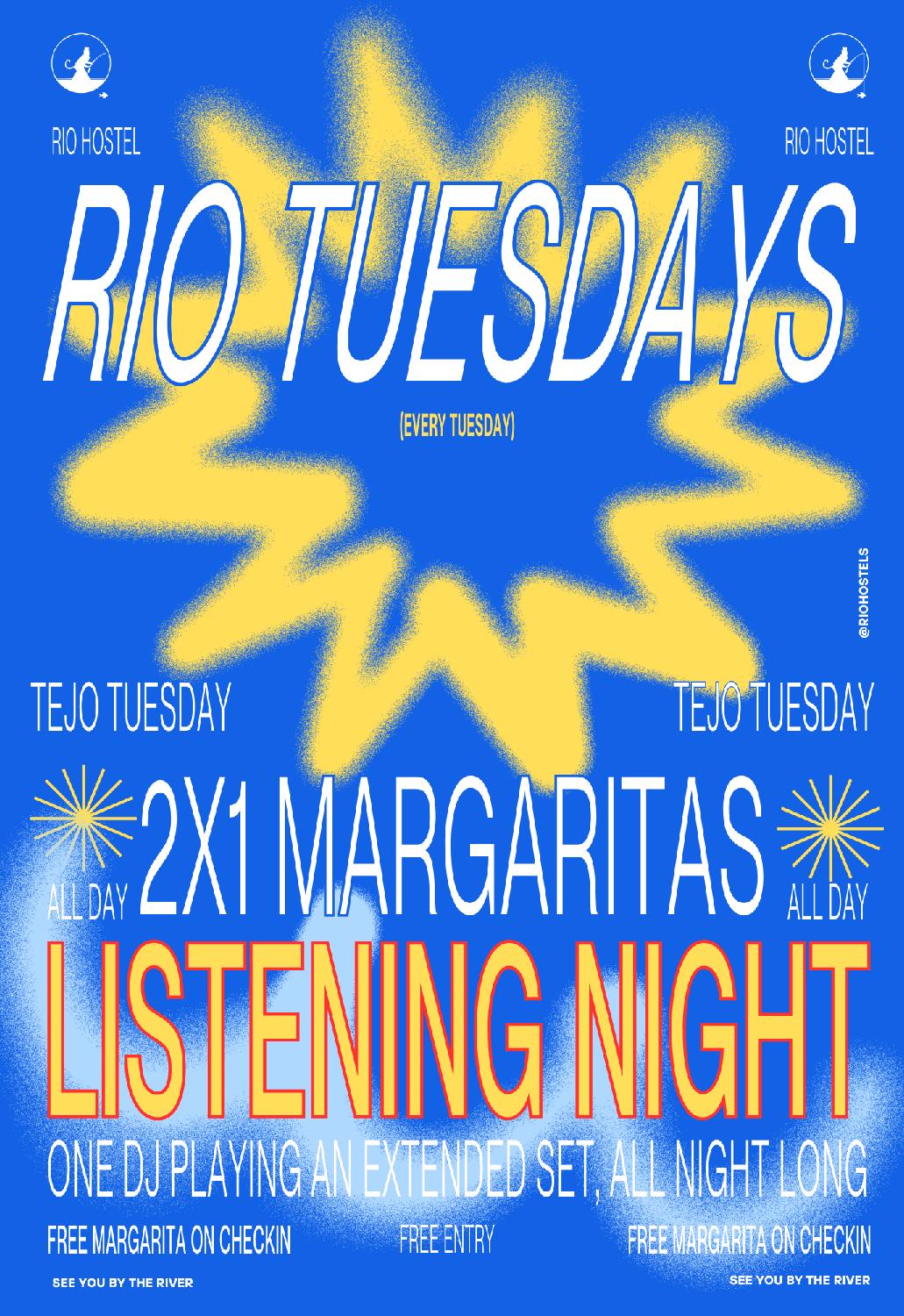 Tuesday Listening Night At Rio Hostel