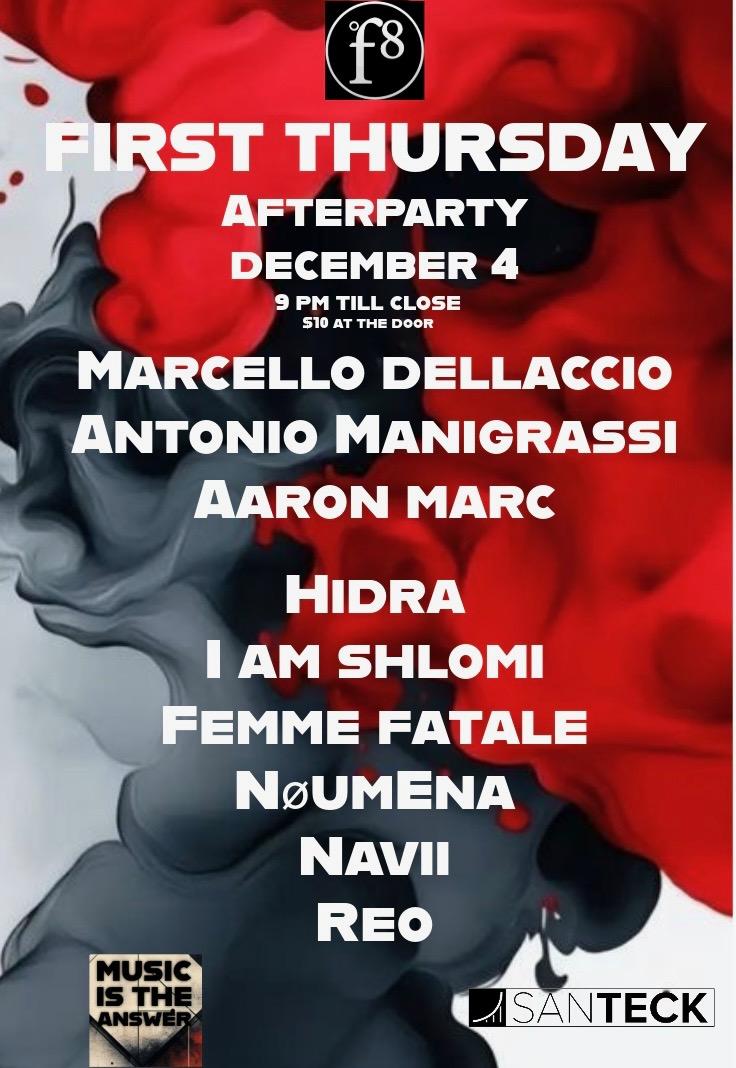 Music Is The Answer & Santeck Present First Thursday Afterparty