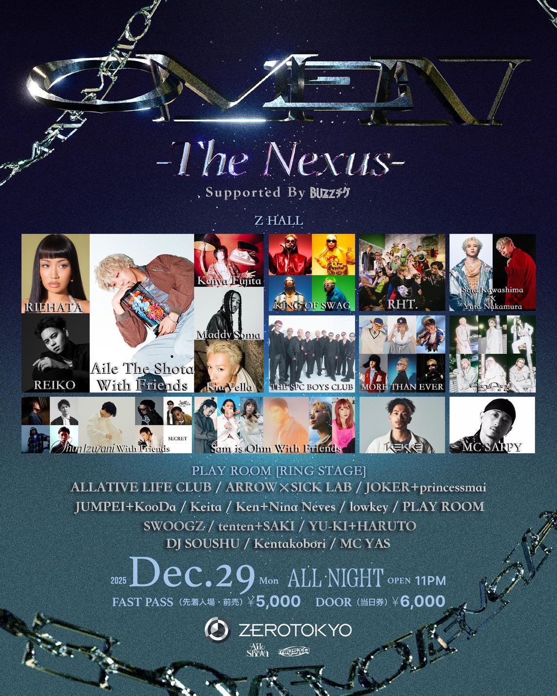 Omen -The Nexus- Organized By Aile The Shota × Raysta