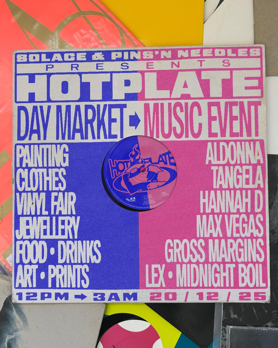 Hotplate Party And Day Market Feat. Aldonna (Vinyl Only)