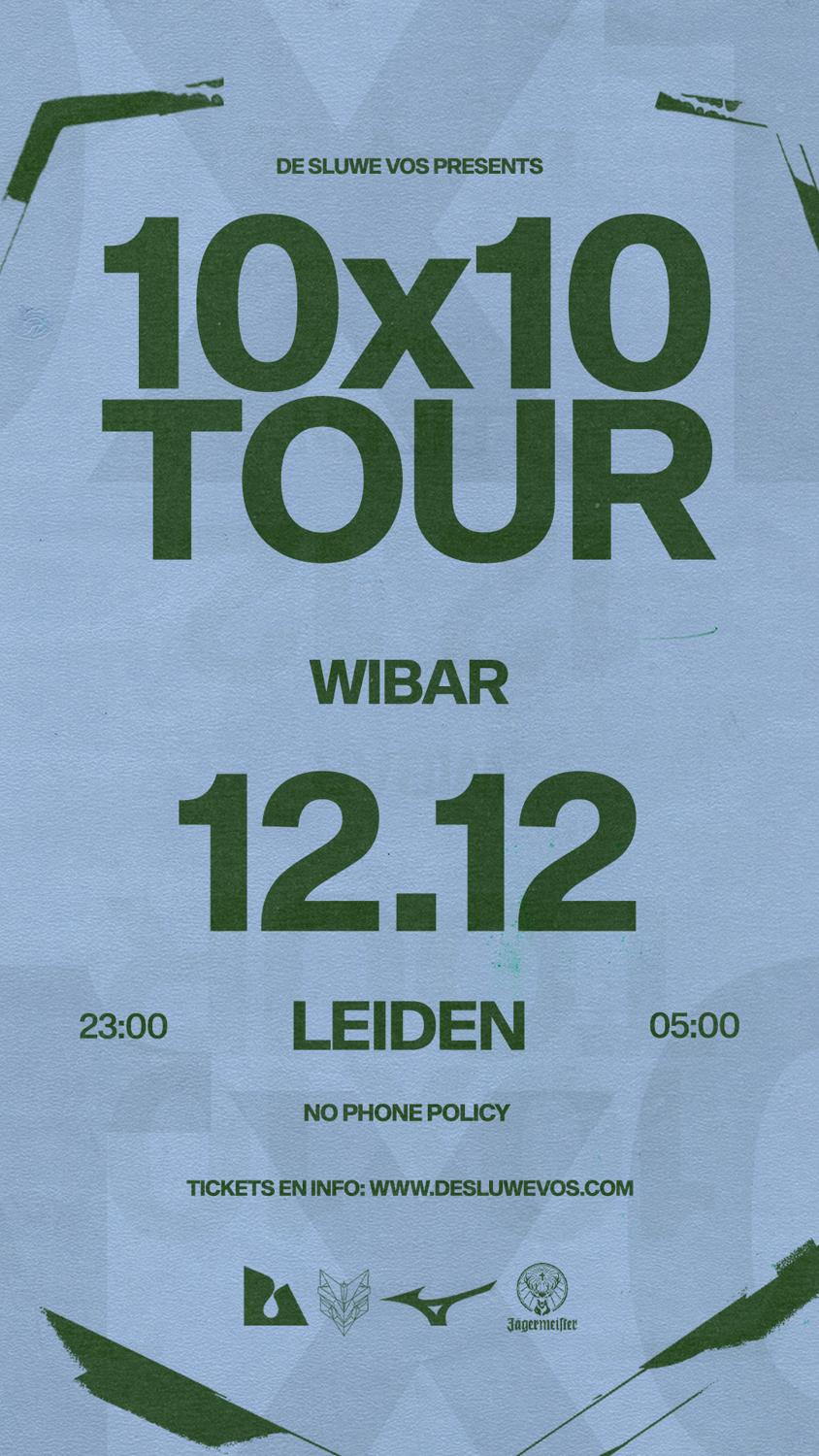 De Sluwe Vos Presents 10X10 Tour