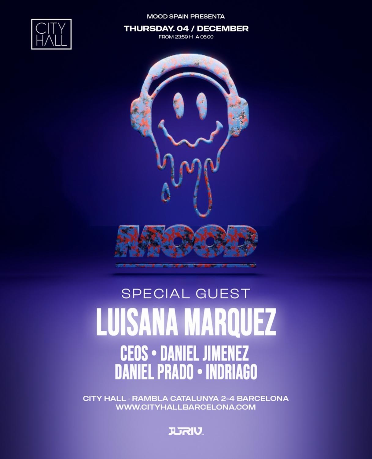 Mood Spain I City Hall Barcelona I Pres. Luisana Marquéz, Daniel Jiménez I Tech House Set