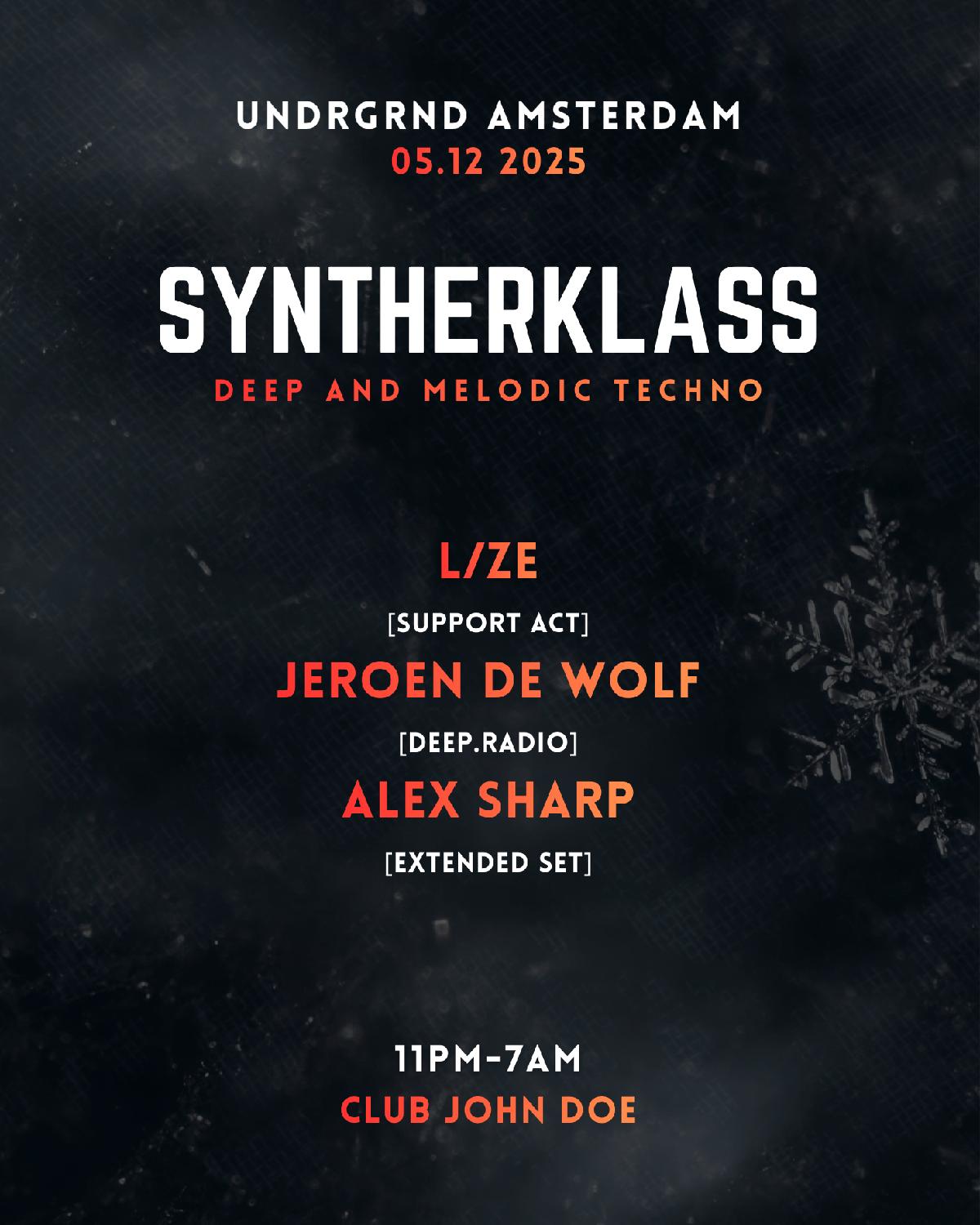 Syntherklass X Undrgrnd